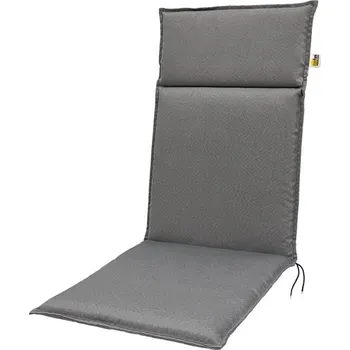 Podsedák Sunfun Polstr s vysokou opěrkou, 119 × 48 cm, šedý 5124455354