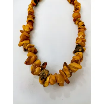 Náhrdelník Náhrdelník z jantaru medové barvy