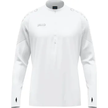 JAKO Mikina kr. zip Light Flow vel. 3XL, bílá