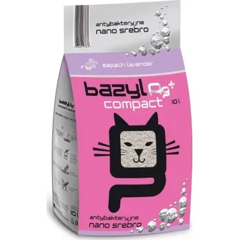 BAZYL Ag+ Compact Lavender 10L bentonitové stelivo s ionty stříbra s vůní levandule