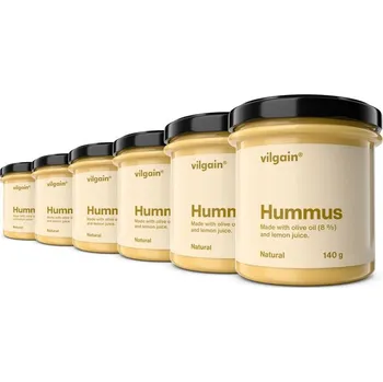 Vilgain Humus – 6× natural 140 g