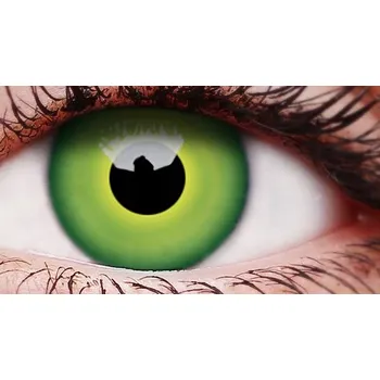 Kontaktní čočky Kontaktní čočky Colourvue Crazy Hulk Green -0,00