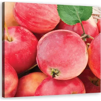 Obraz Obraz na plátně, Jablko makro - 30x30
