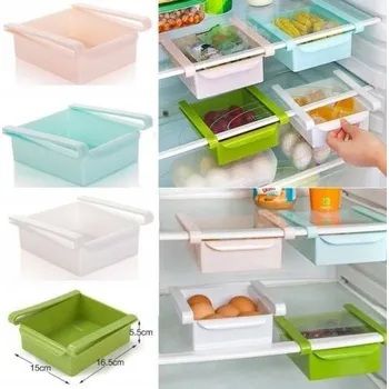 Úložný box Úložný box šuplík police do lednice silikonový