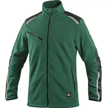 CXS 4ENVI SOLIS bunda pán. fleecová zeleno-černá - v. L