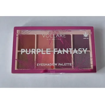 Přípravek na oči Paletka očních stínů Vollare Lisované saténové