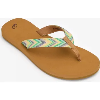 Dámské žabky DECATHLON Dámské žabky 550 Raffi 37/38 KAŠTANOVÁ|MODRÁ