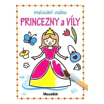 omalovánky Malování vodou - Princezny a víly