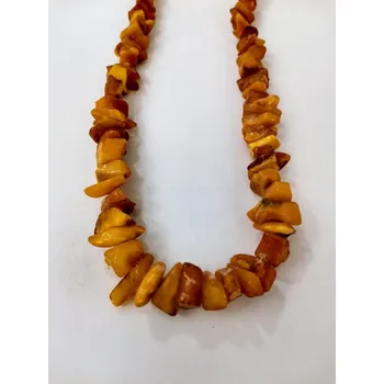 Náhrdelník Náhrdelník z jantaru medové barvy