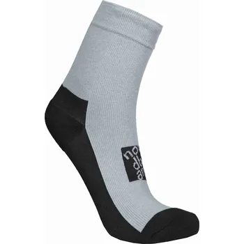 Pánské ponožky Ponožky NORDBLANC NBSX16382 SVĚTLE ŠEDÝ MELÍR 34-36