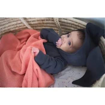 Kojenecký overall Dětský zateplený overal králíček 18-36m. Grafit