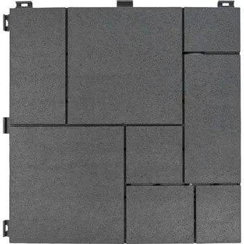 Multyhome Stone Mosaic 30 x 30 x 1,5 cm 1 ks, šedá