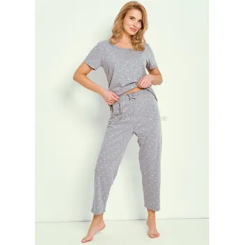 Dámské pyžamo TARO Dámské pyžamo Meg3325 Barva: ss51-sivá, Velikost: M