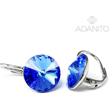 Náušnice Stříbrné náušnice Swarovski Components