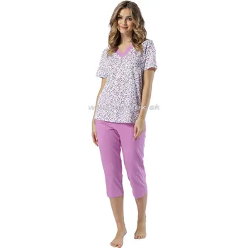 Dámské pyžamo LEVEZA (M-Max) Dámské pyžamo Maria1541 Barva: 1-biela, Velikost: XL