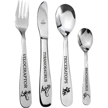 Příbor sada příbor.dětský 6011 DBS-4díl. DINO Rychlá expedice, doprava Zdarma od 999,-