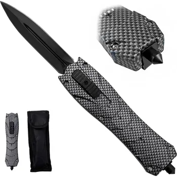 Pracovní nůž CHZ Čelní vystřelovací nůž "OTF CARBON" s hrotem na sklo