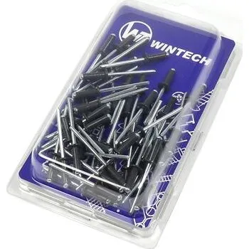 Nýt Nýt DIN 7337 Al/st 4,0 x 12 RAL 7016 - antracitově šedá - Balení 50 ks