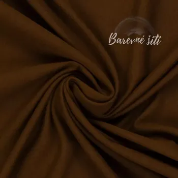 Bavlněný úplet Hnědá 177 *NEW* (E) (Kvalitní úplet z Německa)