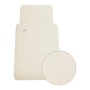 Dětsný nábytek Luxusní dětské mušelínové povlečení Cream; Barva: smetanová; Velikost: 100 x 135, 60 x 40 cm