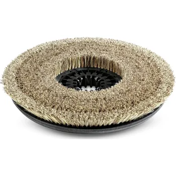 Podlahový mycí stroj Kärcher Diskový kartáč přírodní kompletní D41␍, Měkký, přírodní, 406 mm