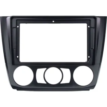 Redukce pro 9" autorádio BMW 1 (2007-2013) s manuální klimatizací
