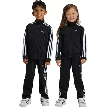 Dětská tepláková souprava adidas Originals FIREBIRD IY4798 černá 99X, vel. 110