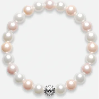 Náramek NÁRAMEK ARTEMIS, 8MM, stříbrná - M