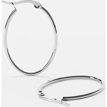Náušnice NÁUŠNICE LOOP HOOP, stříbrná -