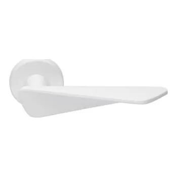 Dveřní kování Klika NOEMI-R bílá (komplet 2ks)