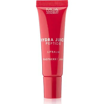 Péče o rty MUA Makeup Academy Hydra Juice Peptide Lip Balm hydratační balzám na rty pro lesk vůně Raspberry Jam 10 ml