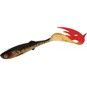 Umělá nástraha Mikado Gumová Nástraha Sicario Pike Tail Spotted Bullhead Délka: 14cm, Hmotnost: 13g, Počet kusů: 2ks