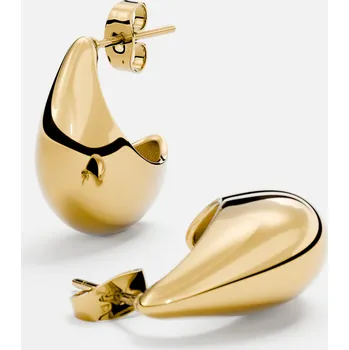 Náušnice NÁUŠNICE CLAW, pozlacení 18k zlatem -