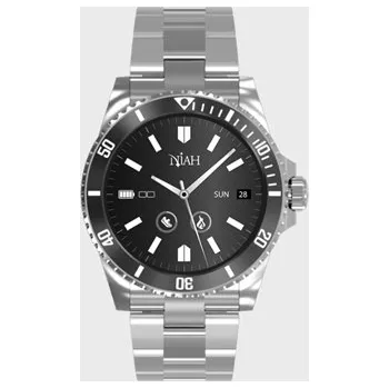 Chytré hodinky Pánské chytré hodinky Niah Neptune NH-NEPTUNE-BK + dárek zdarma