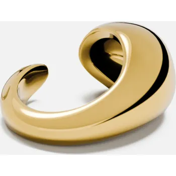 Náušnice DROP CUFF, pozlacení 18k zlatem -