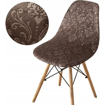 Potah na židli Potah na židli Domidekor hnědý