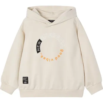 Kojenecké oblečení MAYORAL chlapecké mikina s potiskem béžová vel. 116 cm