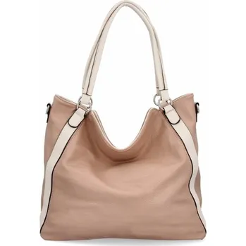 Kabelka DĂĄmskĂĄ kabelka shopper bag Hernan pudrovĂĄ rĹŻĹžovĂĄ HB0337