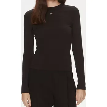 Dámské tričko Tommy dámské černé triko (Dámské tričko Tommy Hilfiger doprava zdarma)