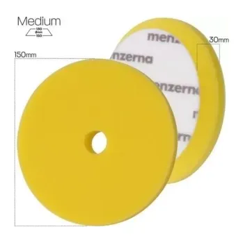 MENZERNA Medium Cut Foam Pad - Pěnový lešticí kotouč žlutý 150mm
