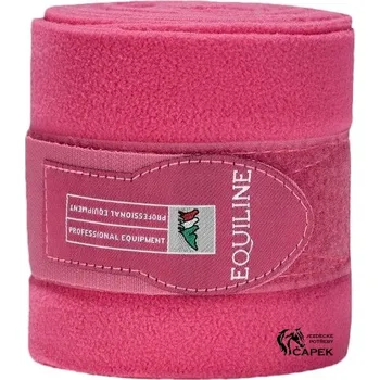 Koňské kamaše Bandáže Equiline -FLEECE- - Krémová/033