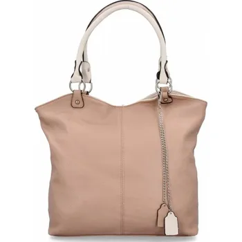 Kabelka DĂĄmskĂĄ kabelka shopper bag Hernan pudrovĂĄ rĹŻĹžovĂĄ HB0150