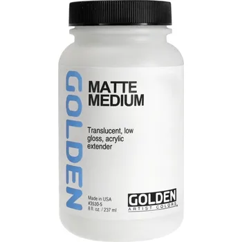 Výtvárné potřeby Golden medium matné, 237 ml