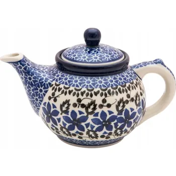 Konvice na čaj Konvice na čaj Bolesławiec Ceramika Artystyczna Bolesławiec kamenina 0,4 l