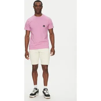 Pánské oblečení Quiksilver T-Shirt EQYZT08035 Fialová Regular Fit XL