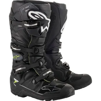 Moto obuv Boty tech 7 enduro drystar, alpinestars (černá/šedá, vel. 48)