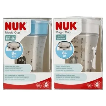 Kojenecká láhev NUK 255684 Kubek 230 ml MAGIC 8m+