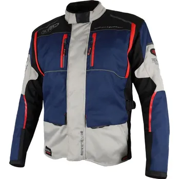 Moto bunda XRC Winkle 2.0 WTP men adventure jacket grey/black/blue/red 2XL