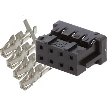 Síťový konektor MEAN WELL MEANWELL - DF11-8DS-2C-SET - PCB plug for MeanWell PSU LAD-120/240/360 DF11-8DS-2C-SET
