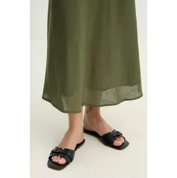 Dámské pantofle Kožené pantofle Answear.LAB dámské, černá barva 2024.308 99X, EUR 36